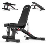 JOROTO MD65 Adjustable Weight Bench, Multifunctional Weight Bench for Home, Training Bench with Max Load 800KG, 9-Way Backrest and 3-Way Seat
