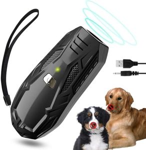 Anti Barking Device Ultrasonic, Small & Portable Stop Dog Barking Device, Handheld No Bark Dog Barking Control Device with Widely Control Range, Bark Stopper for Puppy Small Large Dog Outdoor Indoor