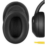 Geekria QuickFit Replacement Ear Pads for Sony WH-XB900N Headphones Ear Cushions, Headset Earpads, Ear Cups Cover Repair Parts (Black)