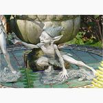 Design Toscano CL52463 Stretch Garden Pixie Sculpture