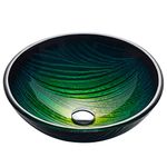 Kraus GV-391-19mm Nei Glass Vessel Bathroom Sink