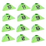 GoSports Modern Sports Cones - 12 P