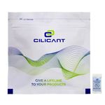 CILICAnT 0.5 Gram (100 Pcs) Premium Silica Gel Blue Packets Desiccant Dehumidifiers, Indicating Silica Gel Packs for Moisture Absorption (0.5 Gram X 100 Pcs = 50 Gm)