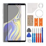 SWARK Front Screen Glass Outer Panel Lens Replacement +OCA Compatible with Samsung Galaxy Note9 Note 9 SM-N960 (No LCD Screen and Touch Digitizer) with Repair Kit