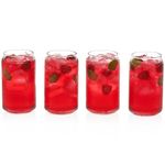 Libbey Classic Can Tumbler Glasses, Set of 4, 16 oz