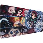 Xcosmic XXL Anime Mouse Mat,900 x 400 mm Large Gaming Mouse Pad,Desk Pad Gaming,Extended Mouse Pad,Office Desk Mat Large Size,Personalized Design for Gaming Office Home(UK03-cut)