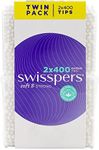 Swisspers Cotton Tips Twin Pack, 800 Count