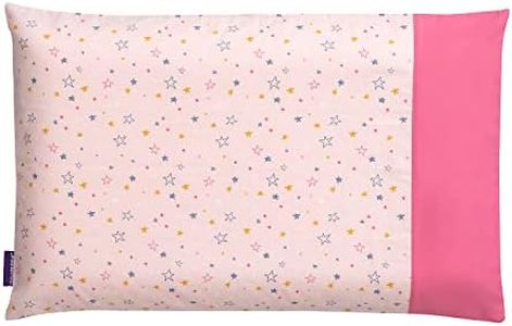 ClevaMama ClevaFoam Toddler Pillow Case - Pink