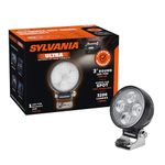 SYLVANIA - LED 3 Inch Round LED Light Pod - Lifetime Limited Warranty - Spot Light 3200 Raw Lumens, Off Road Driving Work Light, Truck, Car, Boat, ATV, UTV, SUV, 4x4 (1 PC)