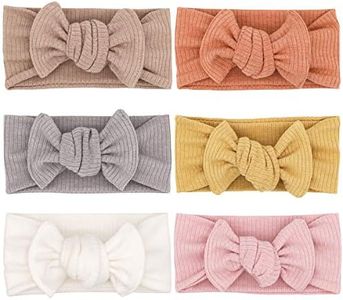 UeeSum Baby Girls Headbands with Bows Infant Toddler Headwrap Hair Accessories