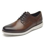 Rockport Men's Garett Plain Toe Oxford Cognac 9 M US