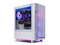 Skytech Gaming Archangel Gaming PC Desktop – Intel Core i7 12700F 2.1 GHz, NVIDIA RTX 4060, 1TB NVME SSD, 16GB DDR4 RAM 3200, 600W Gold PSU, 240mm AIO, 11AC Wi-Fi, Windows 11 Home 64-bi,White