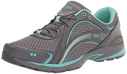 Ryka Women's Walking Shoe, Frost Grey/Aqua Sky/Iron Grey, 6 UK