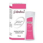 Caladew Calamine Lotion with Aloe Vera and Cucumber Extract(75ml)