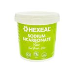 Hexeal 1kg Sodium Bicarbonate – 1kg Bucket of Food Grade Baking Soda for Cooking, Baking, Home Cleaning & Bath Bombs – Fine Powder, Deodorises & Removes Grime – FCC E500