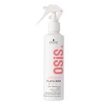 Schwarzkopf Professional Osis Flatliner Flattening Iron Heat Protection Hairpray For All Hair Type With Hydrolized Keratin | Control Frizz | Reduces Breakage - 200 ml
