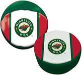 Franklin Sports Unisex Teen Hockey and Franklin Sports NHL Minnesota Wild Soft Sport Ball Puck, Team Specific, One Size US