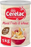 Cerelac Infant Cereals with Milk Mixed Fruits & Wheat 7+ Months 1kg