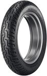 Dunlop D404 Front Motorcycle Tire 110/90-18 (61H) Black Wall - Fits: Honda Magna VF700C 1984-1986