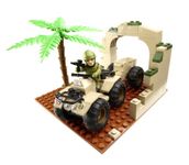 Character Building Army Quad Bike Mini Construction Playset