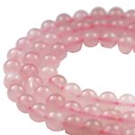 Rose Quartz 10mm Natural Gemstone Beads for Making Jewellery Energy Healing Crystals Jewelry Chakra Crystal Jewerly Beading supplies 15.5inch About 36-40 Beads