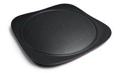 LoafNest Panache Premium Enameled Cast Iron Griddle Pan (Matte Black). The easy going performance pan for Dosa, Tortilla, Crepe, Pancake, Chapati and other flat breads and pancakes.