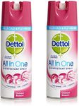 DETTOL All in One Disinfectant Spray | Orchard Blossom Scent - 300 ml Bottle (Set of 2)