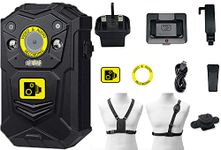 Brifield® BR1 Bodycam 1512p 128GB Wearable Body Camera Bodycam and Accessories - Personal Protection, Door Staff, Doorman, Bouncer, SIA Security Camera