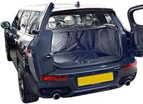 UK Custom Covers BL312 Tailored Waterproof Boot Liner Mat Black - To Fit Mini Clubman (Raised Floor) 2015 Onwards