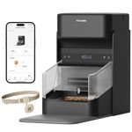 PETLIBRO RFID Automatic Cat Feeder for Multi-Cat Homes, Anti-Food Stealing Selective Access with Collar Tag, WiFi App Control, Custom Portions & Schedules, Feeding Log, 3L Dry Food, Black