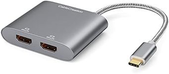 USB C to Dual HDMI 4K, CableCreatio