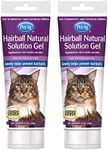 Pet-Ag Hairball Natural Solution Gel Supplement for Cats - 3.5 oz, Pack of 2 - Helps Prevent and Reduce Hairballs in Cats 6 Months and Older - Petrolatum Free