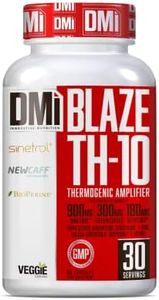 DMI BLAZE TH-10 (Thermogenic) 90 cap Quemadores de grasa - Quemagrasas - Fórmula Termogénica - Efecto antioxidante y otros beneficios - Cápsulas vegetales sin colorantes