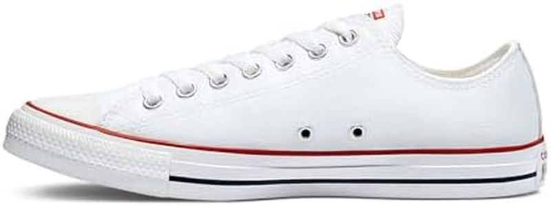 Converse All Star Low Trainers White Canvas - 4 UK