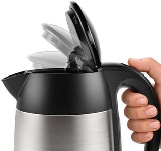 Bosch DesignLine Stainless Steel Cordless Kettle 1.7L – Silver & Black