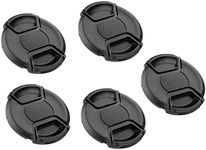 Fotasy 72mm Center Pinch Lens Caps, 5 Packs