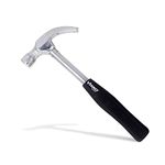 VISKO 705 1 LBS Claw Hammer | Steel Shaft | Heat Treatment Drop-Forged Hammerhead for Pulling nails | Prying Boards | Demolition work | Black Color |