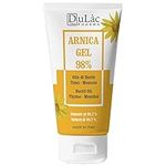 Dulàc - Arnica Cream, Arnica Gel Extra Strong 98% 50ml for Bruising and Swelling, Fast Action, Ideal for Massage of Muscles and Joints