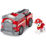 Paw Patrol, Marshall’s Fire Engine Vehicle with Collectible Figure, for Kids Aged 3 and Up, Multicolor, (6061798)