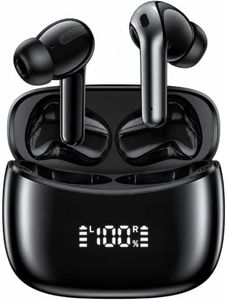 OKEEFE Wireless Earbuds Bluetooth Earbuds Translation Earbud Real Time 70H Playtime Wireless Headphones AI Bluetooth Headphones for Travel Meeting Sports Black
