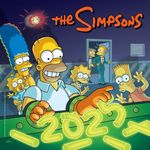 2025 Calendar The Simpsons Month to View Square Calendar Official Product: Original Danilo-Kalender [Mehrsprachig] [Kalender]