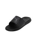 Puma unisex-adult Geo Black-Cool Dark Gray Slide Sandal - 9 UK (39453801)