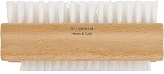 JLB Central 2PCS Nail Cleaning Brushes, Double Sided Hand and Nail Cleaning Brush, Perfect For At Home Manicure And Pedicure