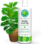 Fiddle Leaf Fig Tree Plant Food for Ficus Lyrata (and Ficus Audrey) – Calcium Fortified, Urea-Free and with NPK Ratio of 3-1-2 for Healthy Roots, Stems and Leaves (8 Ounces))