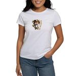 CafePress Kitty Brothers (Romano and Italy Hetalia) Women Womens Crew Neck Cotton T-Shirt, Comfortable & Soft Classic Tee White