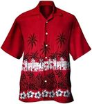 Shirt Men's Short Sleeve Hawaiian S