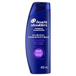 Head & Shoulders Anti-Dandruff Shampoo, Clinical Strength Oil Control, 1% Selenium Sulfide, Oily Scalp, Flake Protection, Stubborn Dandruff Control, Jasmine Scent, 400 mL