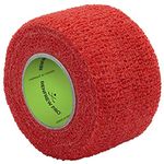 (Red) - Renfrew Scapa Hockey Stick Stretchrap Grip Tape, 1 Roll