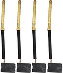 (4pcs) 445861-25 445861-03 Carbon Brushes For Dewalt Black&Decker Porter Cable DW402 DW421 DW887