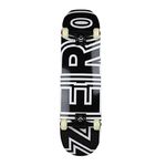 Zero Skateboards Youth Bold Logo Complete, Black/White, 7.75"